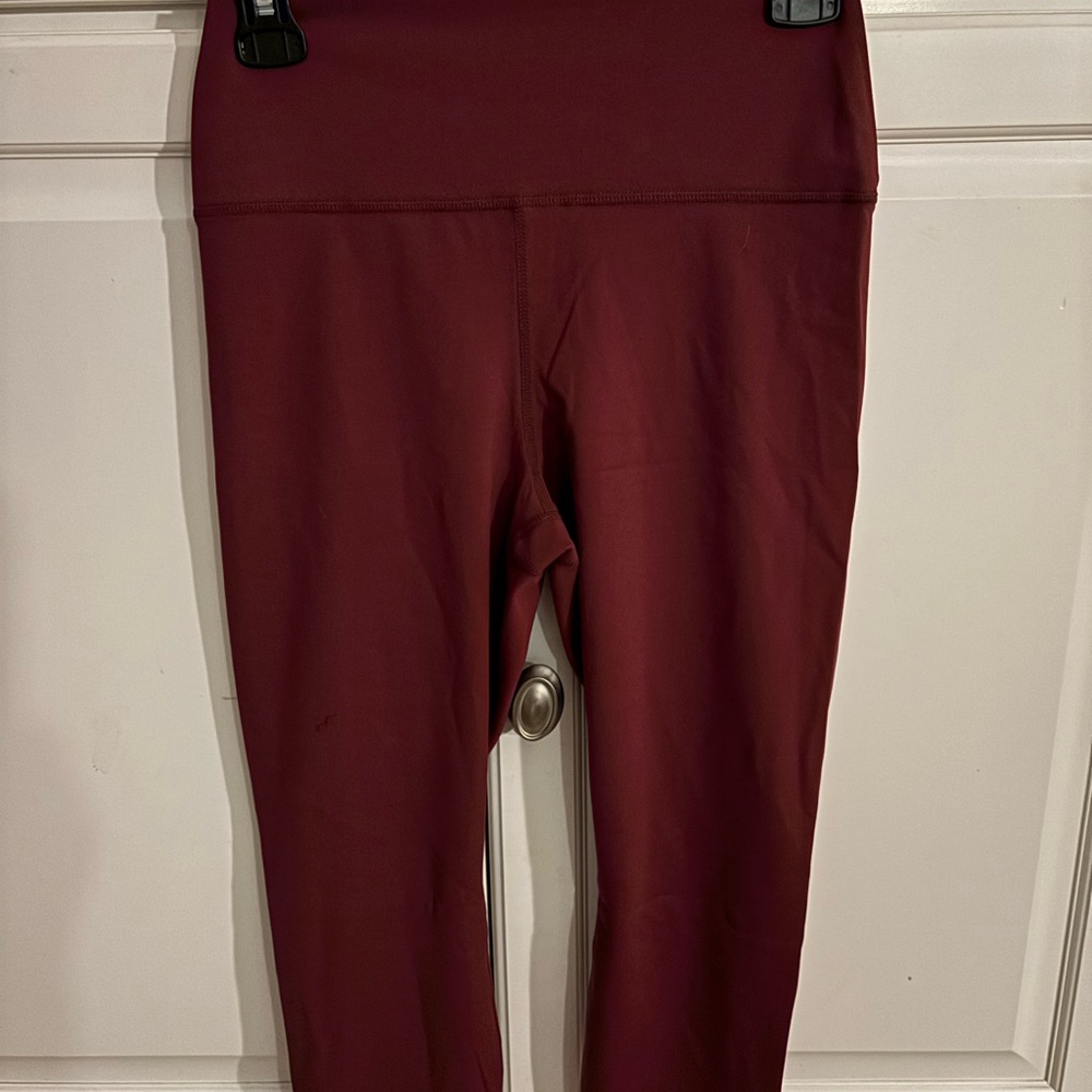Ing athletic yoga pants. Size XL. Burgandy
